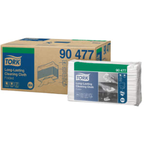 Tork W4 Long Lasting Cleaning Cloth 90477 38cm x 42cm (Pack of 100)