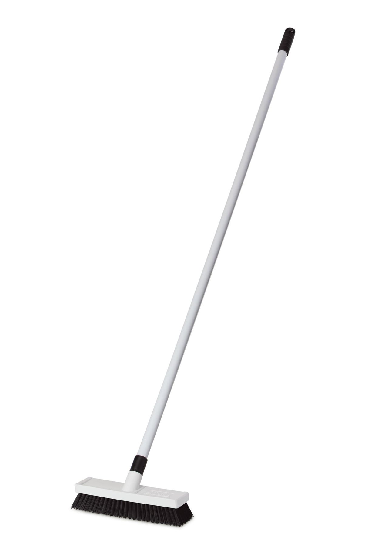 Browns Deck Scrub With Handle 250mm Black-Each