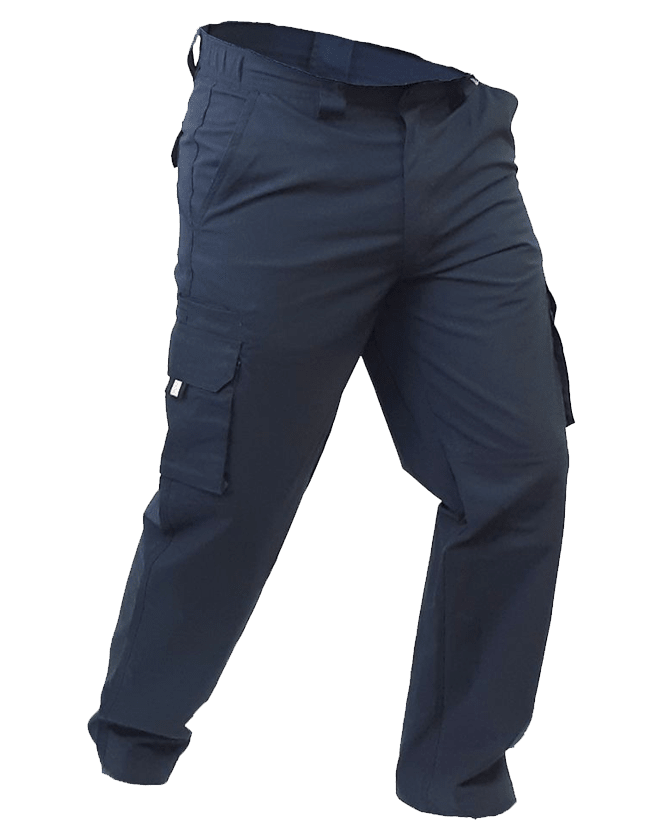 100% Cotton Cargo Trousers, PCT1530 (Each) - Black - 142
