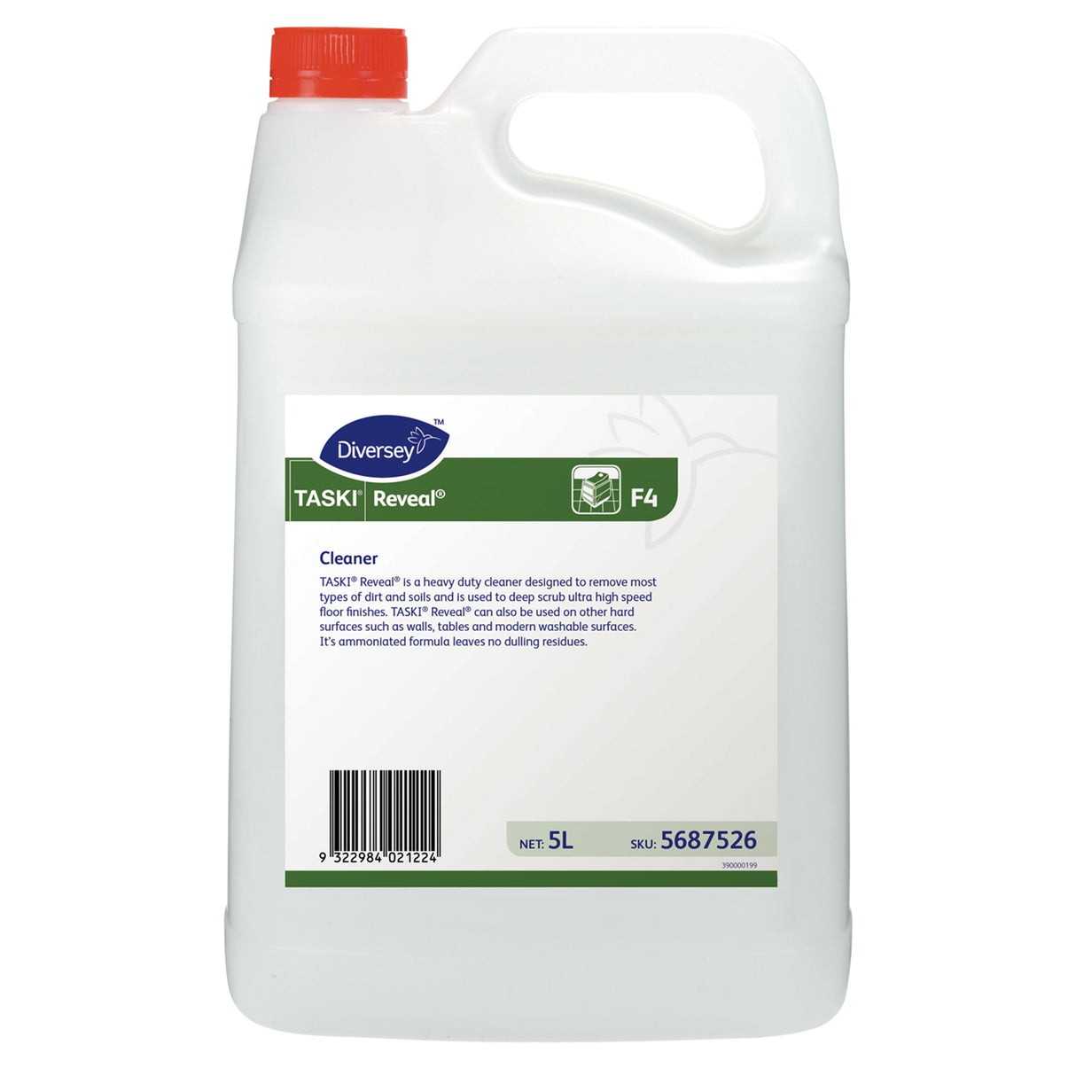 Reveal Heavy Duty Floor Cleaner 5L (Each)