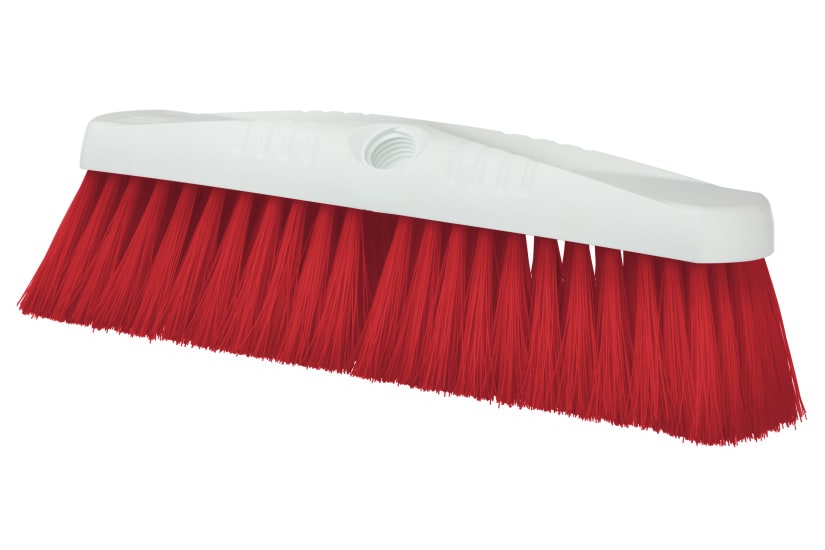 Browns Hygiene Platform Broom Head Red-355mm-Each