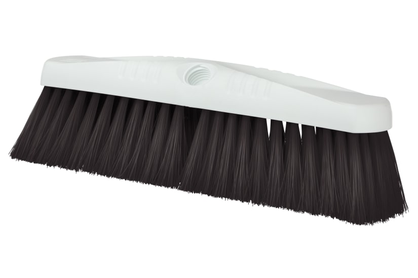 Browns Hygiene Platform Broom Head Black-355mm-Each