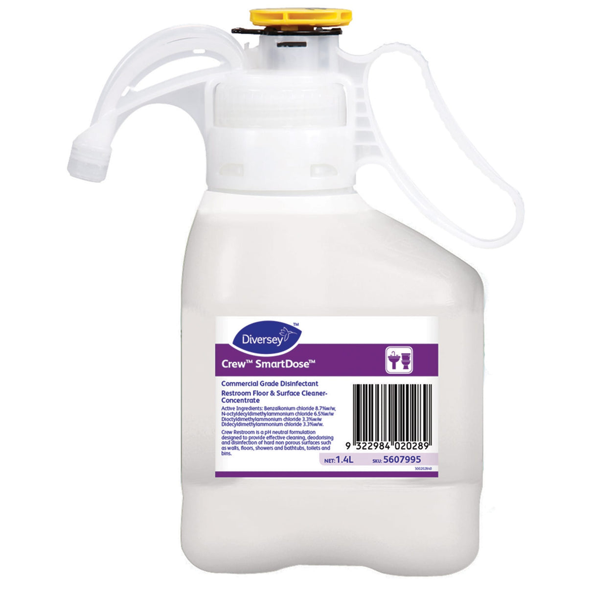 Smart Dose Crew Restroom Floor and Surface Cleaner-1.4litre-Each