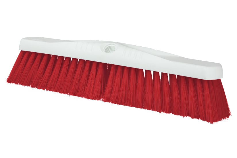 Browns Hygiene Platform Broom Head Red-450mm-Each