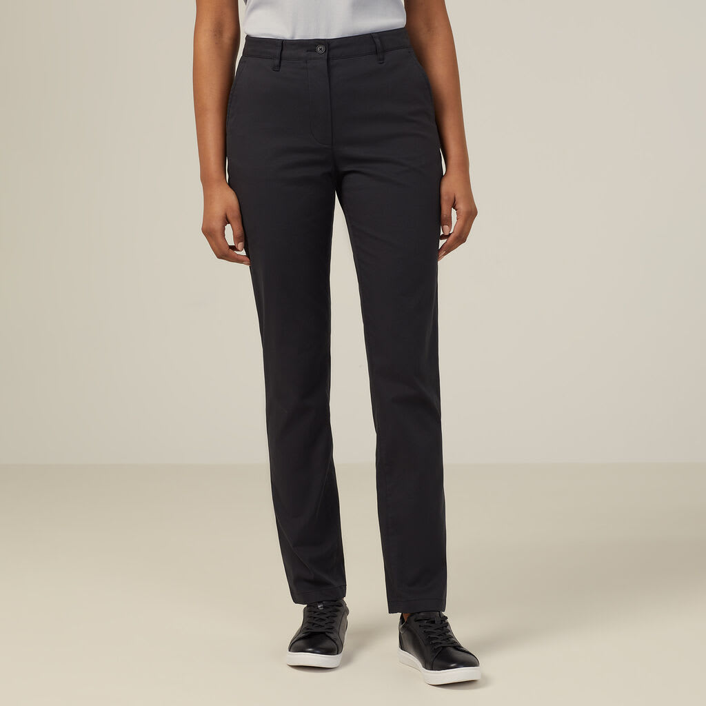 NNT, Stretch Cotton Chino Pant, CAT3XJ - Black (Size: 16)
