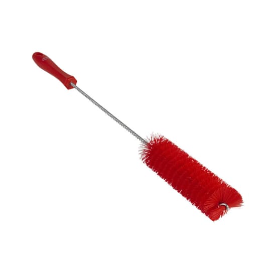 Vikan Stiff Bristle Tube Brush Red-?40mm-Each