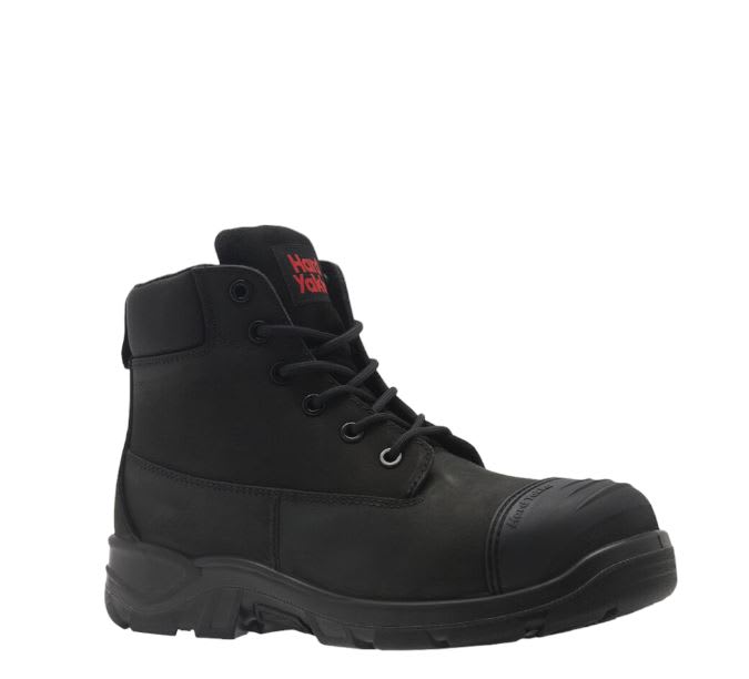 Hard Yakka, Toughmaxx 6Z, Zip Side Safety Boot - Black (Size: 10)