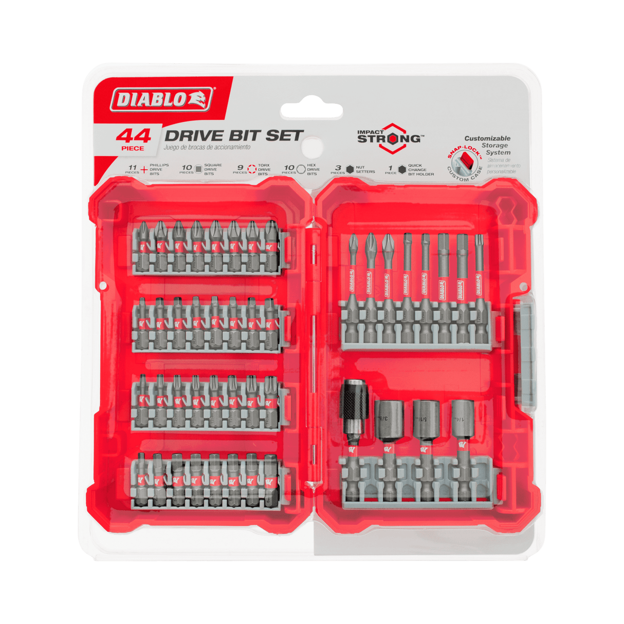Diablo Screwdriving Set (44 Piece) Set of 44