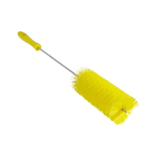 Vikan Stiff Bristle Tube Brush Yellow-?60mm-Each