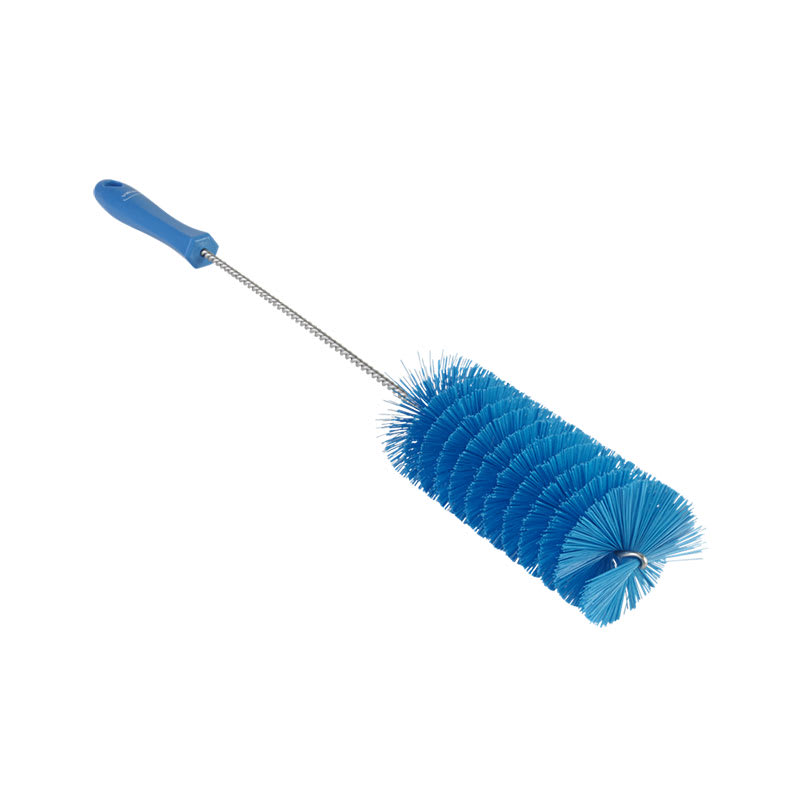 Vikan Stiff Bristle Tube Brush Blue 60mm (Each)