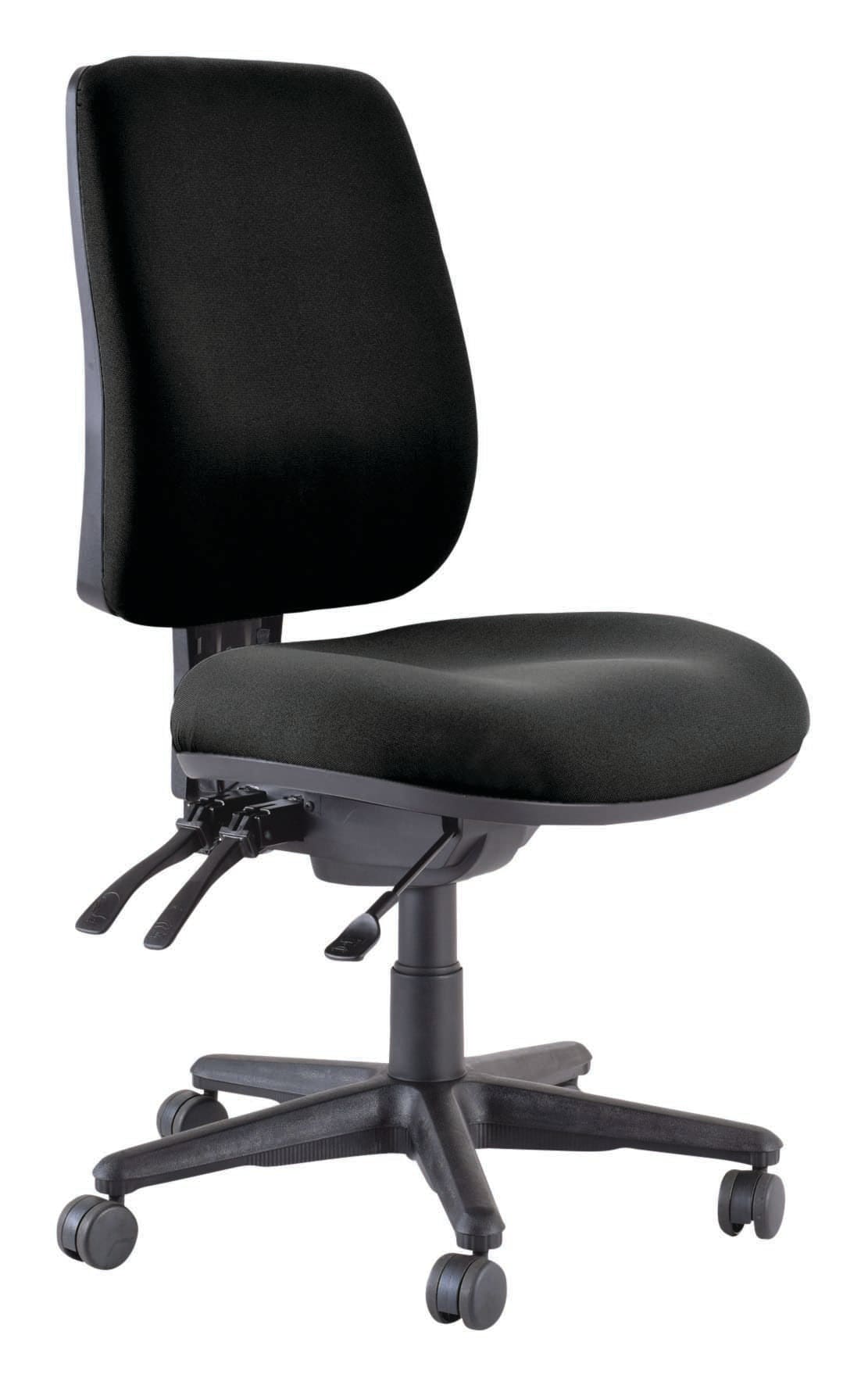 Buro Roma 3 Lever High Back Ergonomic Chair Black (Each)