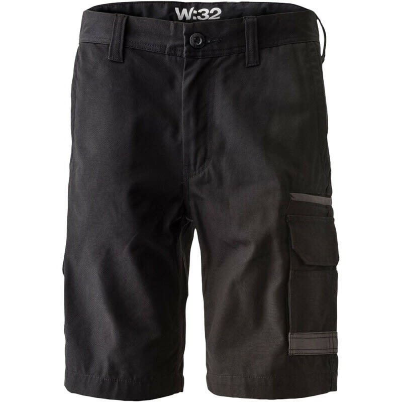FXD, Cotton Work Short, WS-1 - Black - 42