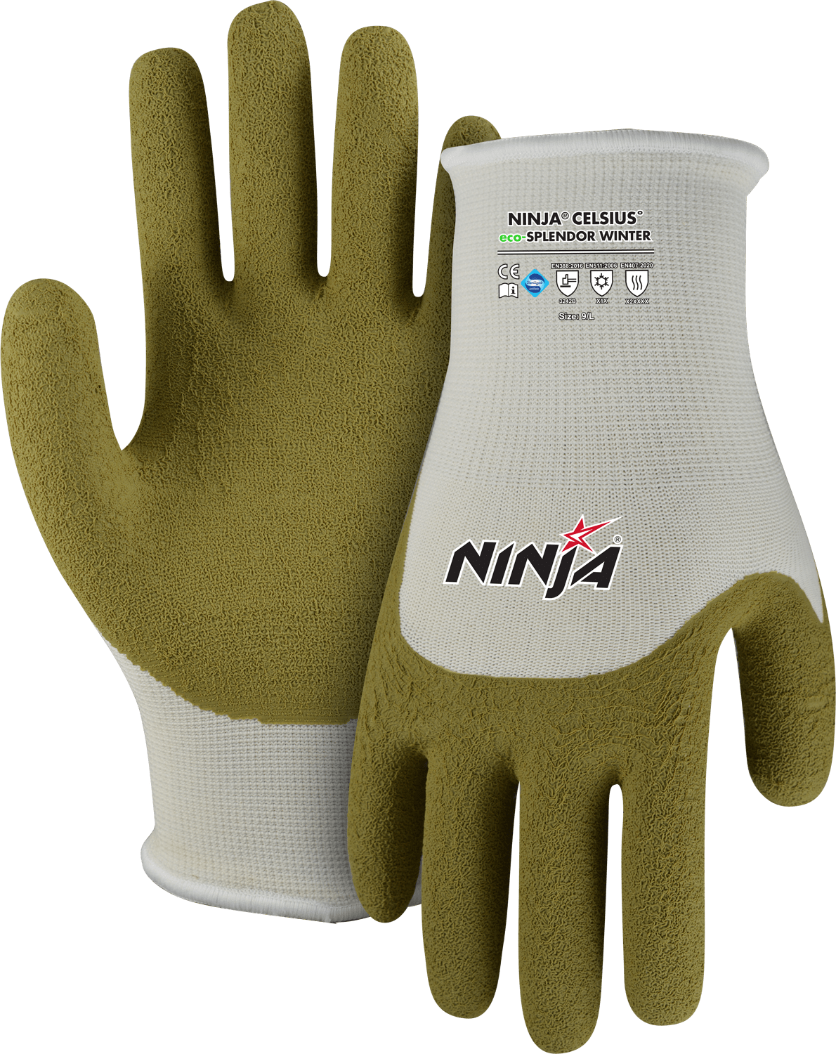 Ninja, CUT B Celsius eco-Splendor Winter Glove (Pair) - Standard (Size: L)