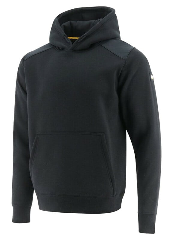 CAT, Essential Hooded Sweatshirt, 1910157 - Black (Size: SM)