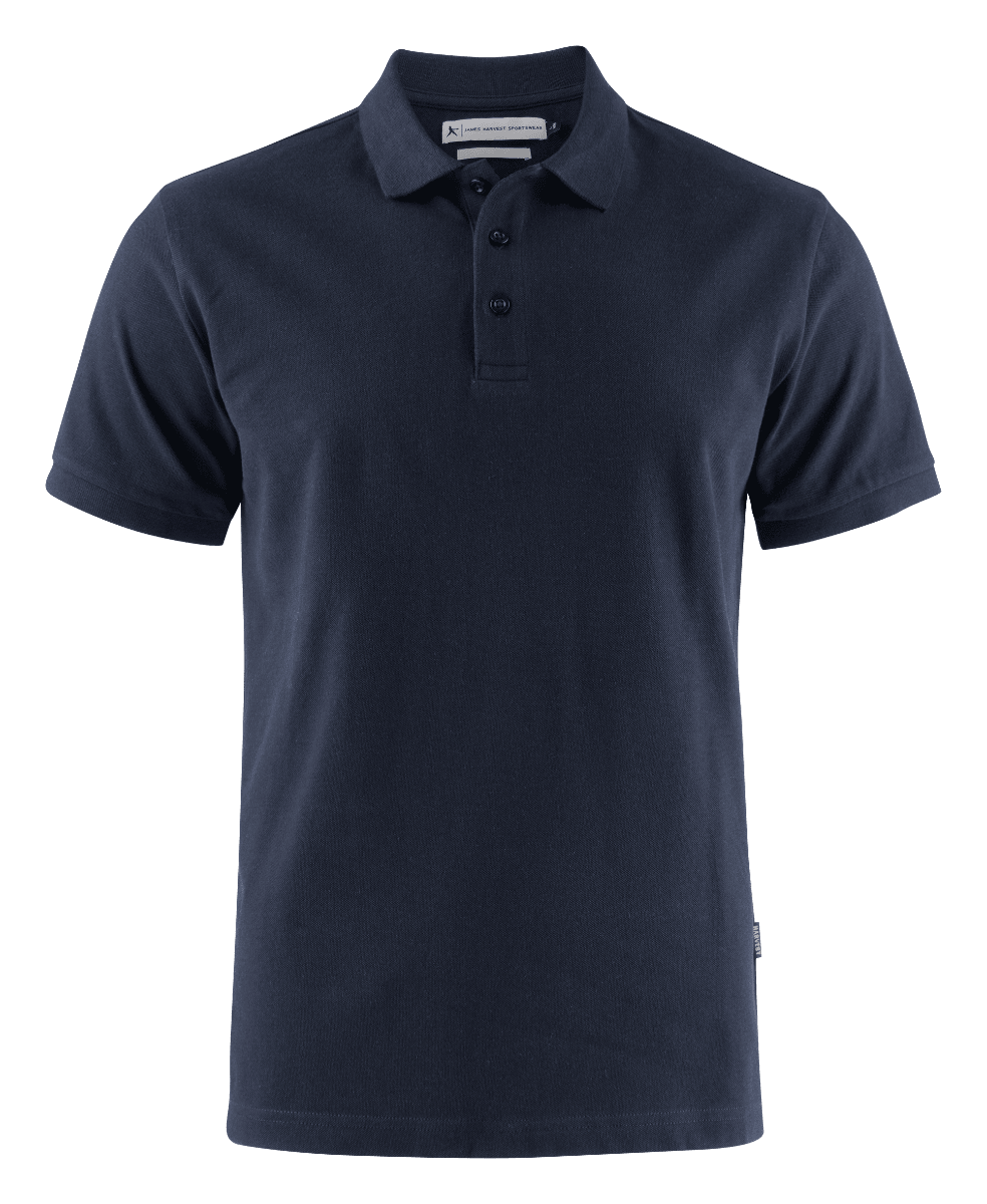James Harvest, Neptune Modern Polo - Navy (Size: 3XL)