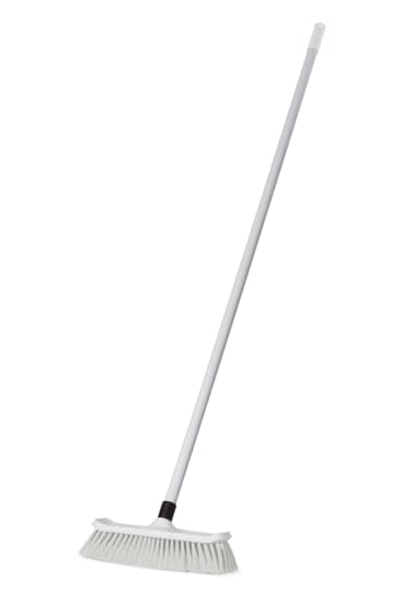 Browns Hygiene House Broom Complete White-300mm-Each