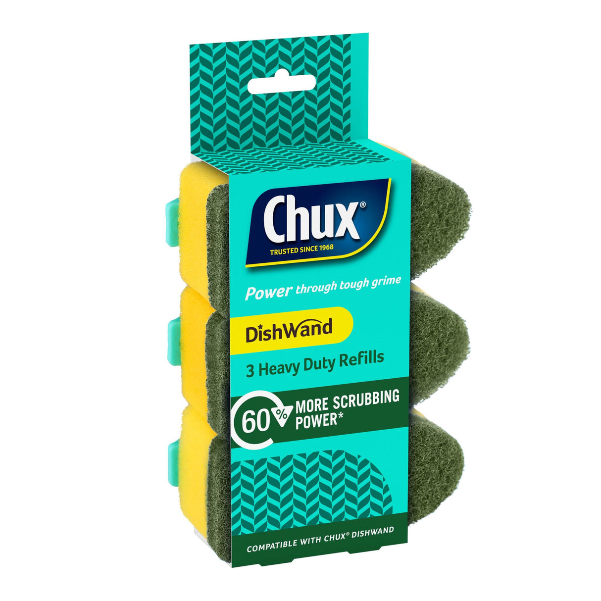 Chux Dishwand Heavy Duty Refills (3 Pack)
