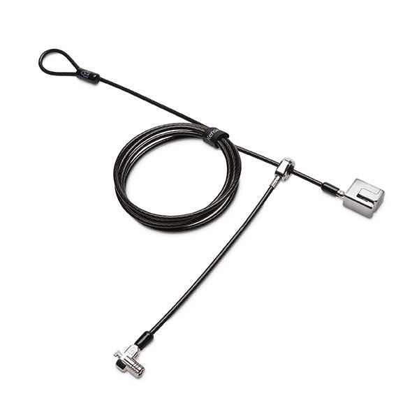Kensington Dual Head Lock for Surface Pro, featuring a cut-resistant cable and dual heads for securing multiple devices.