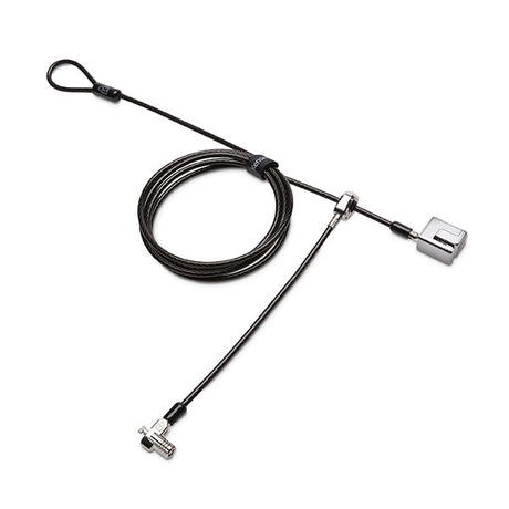 Kensington Dual Head Lock for Surface Pro, featuring a cut-resistant cable and dual heads for securing multiple devices.