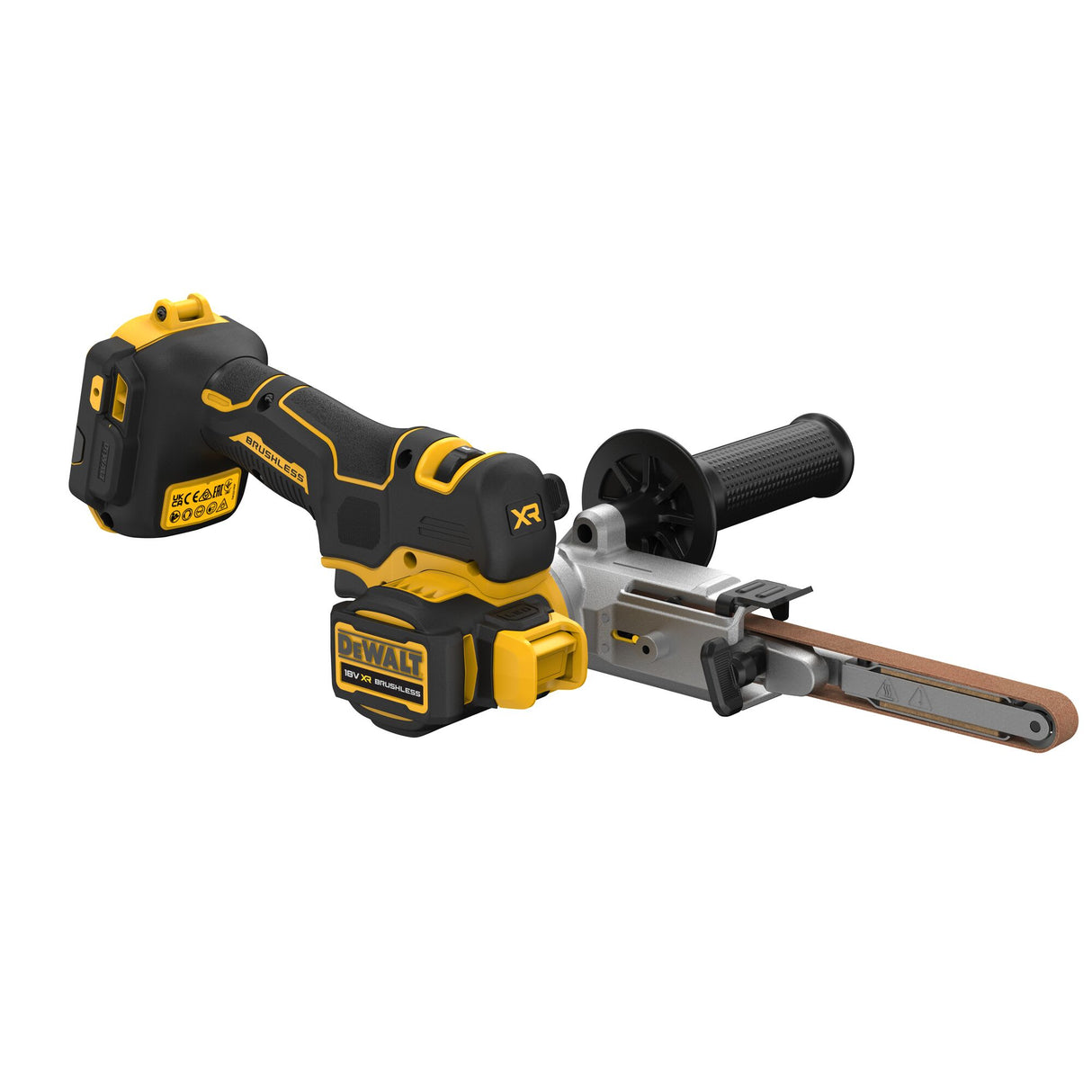 DeWALT 18V XR Brushless Cordless Band File 13mm (Skin Only)