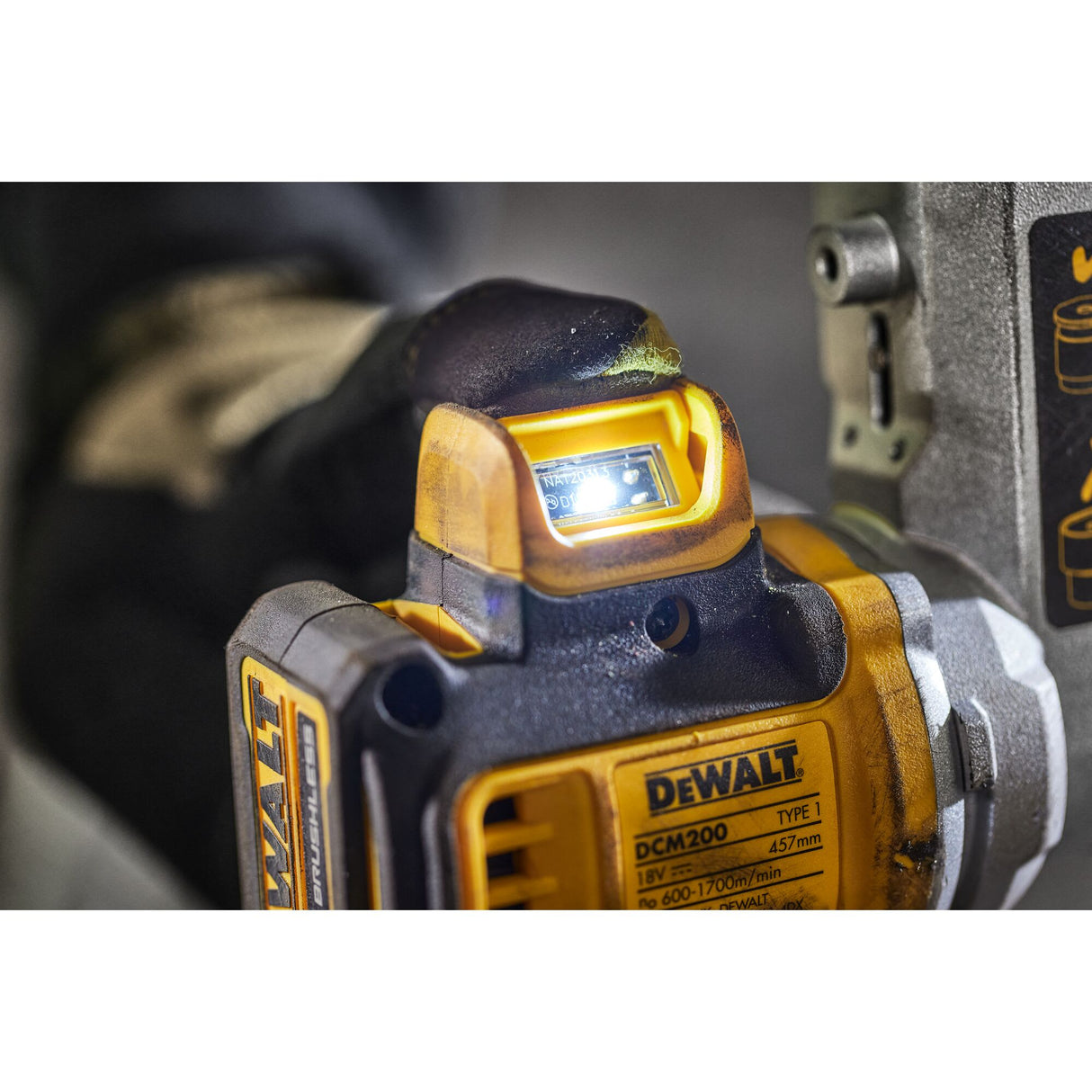 DeWALT 18V XR Brushless Cordless Band File 13mm (Skin Only)