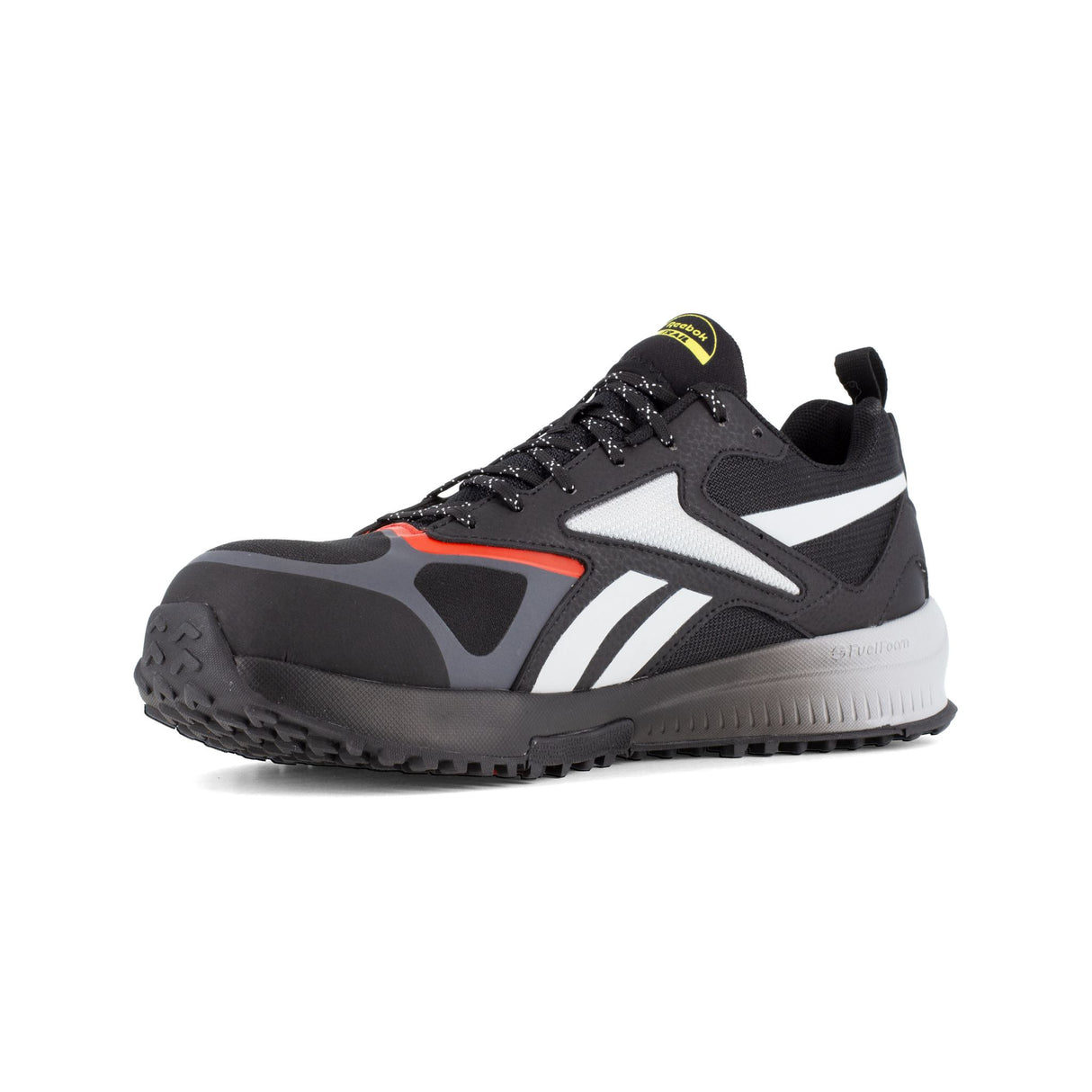 Reebok Work, Lavante Trail 2 Safety Shoe - Blk/Grey/Red - 11