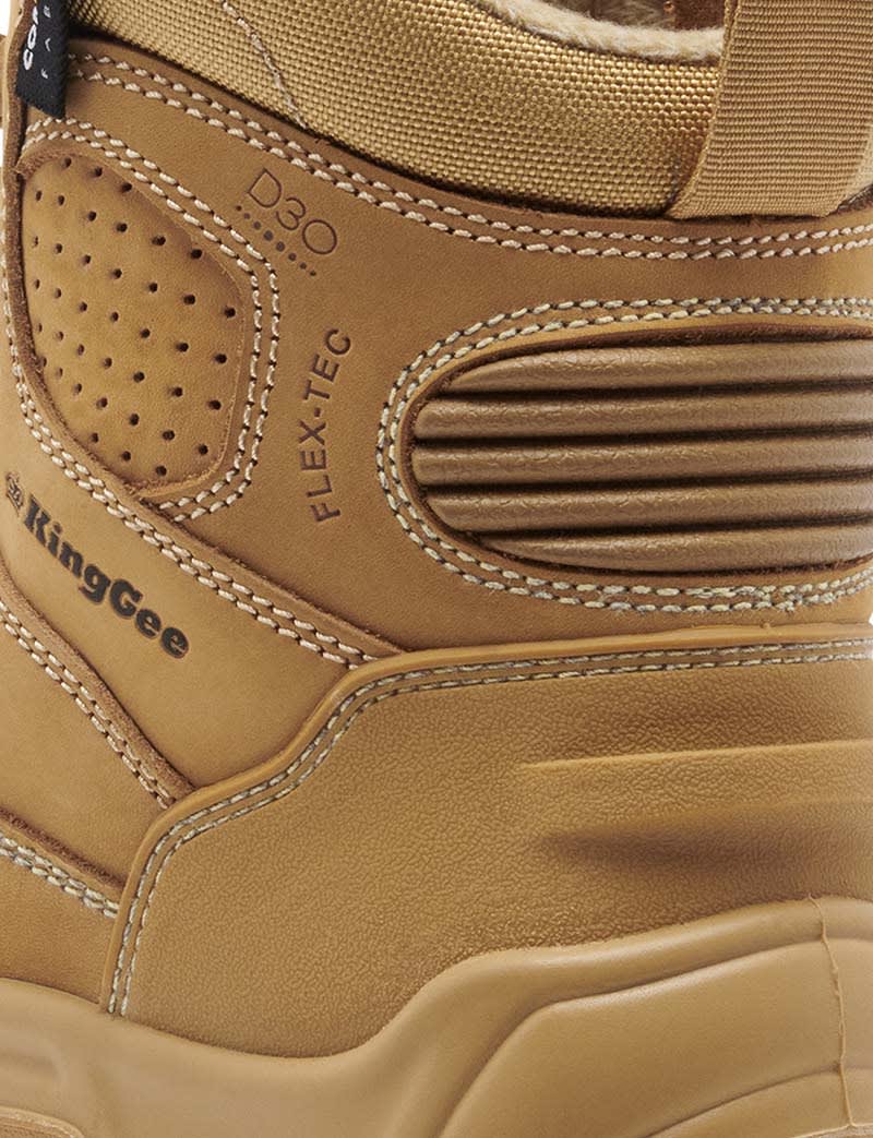 KingGee XTREMEGUARD ONYX 6CZ EH K28001 Safety Boot - Wheat (Size: 10)