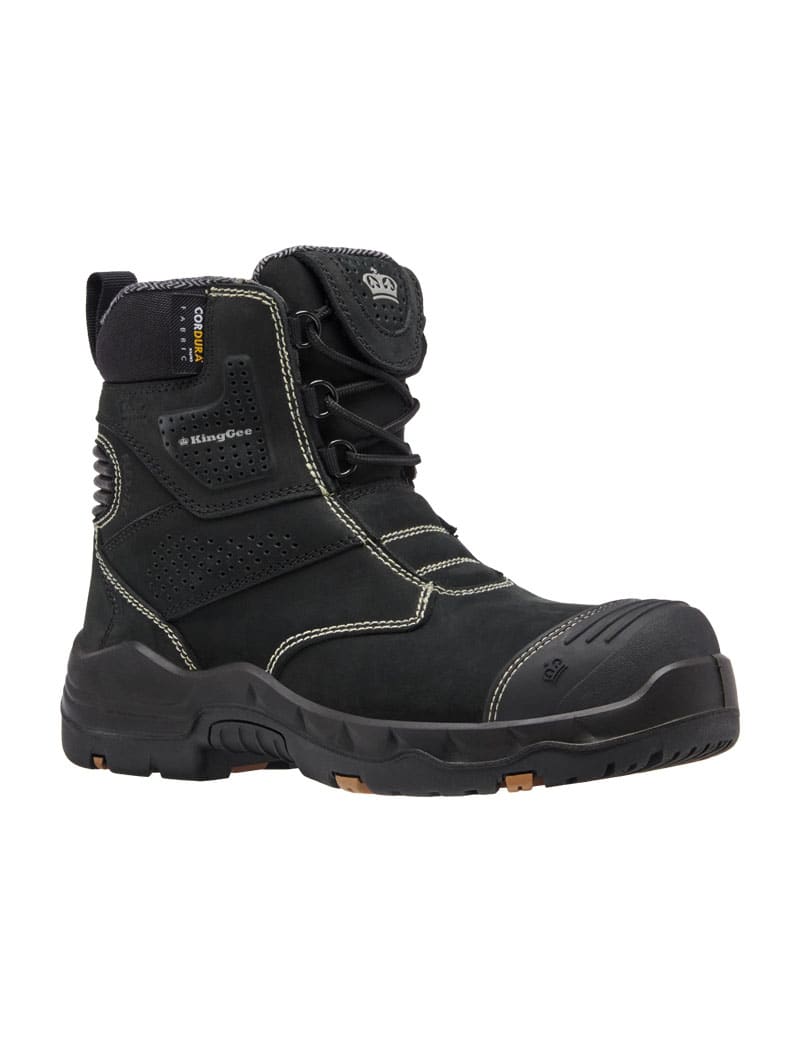 KingGee XTREMEGUARD BENNU PRO 6 Womens Safety Boot - Black (Size: 10)