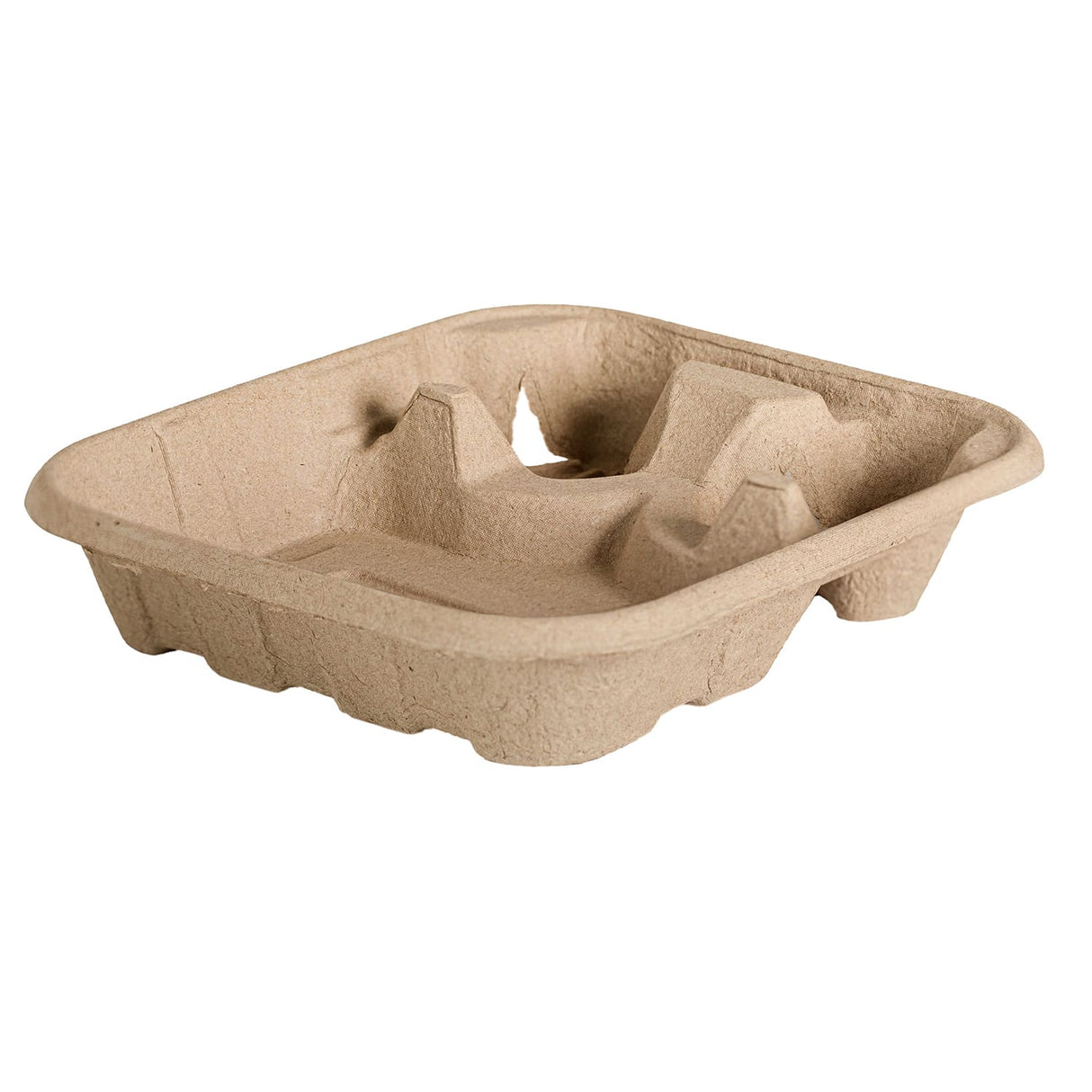 Ecoware 2-Cup with food Carrier Tray 125 (Pack)