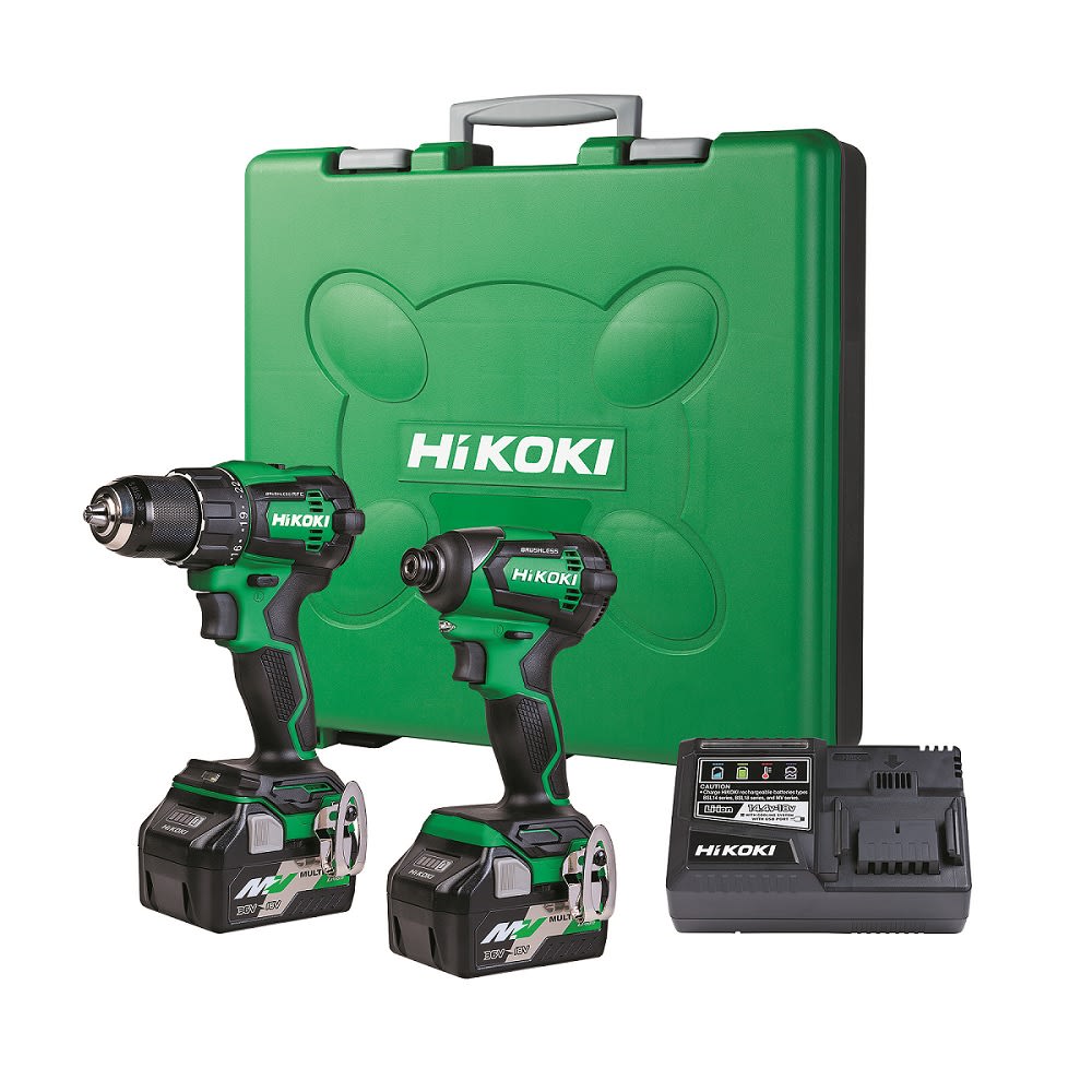 HiKOKI 18V Impact Drill & Impact Driver (Kit)