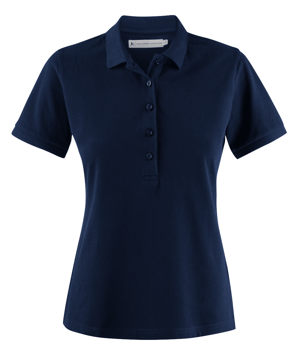 James Harvest, Women's Neptune Polo, NEPTL - Navy (Size: XL)