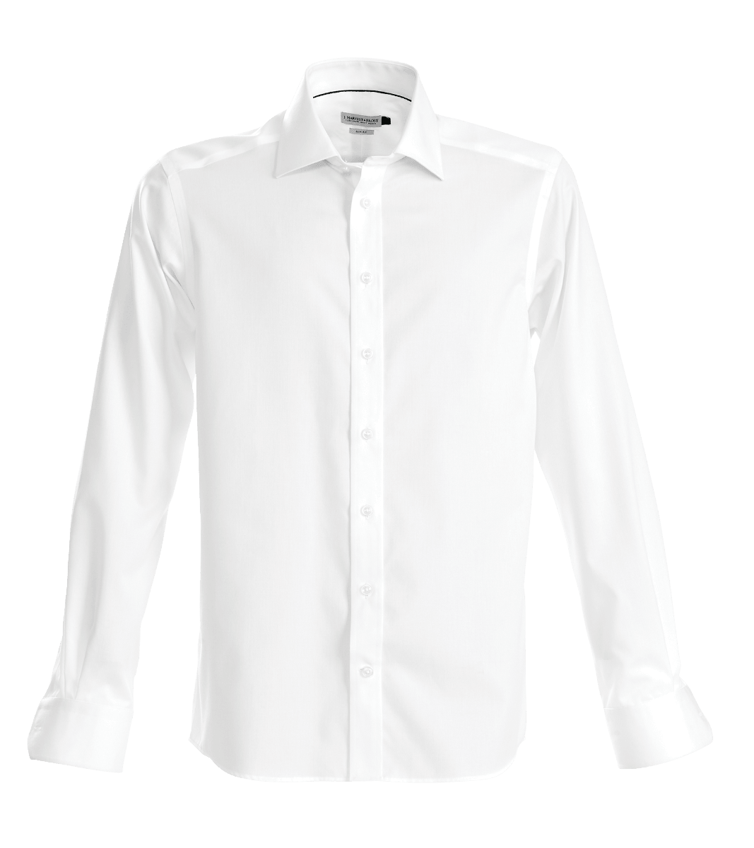 James Harvest, Green Bow Shirt, GB01 - White (Size: S)