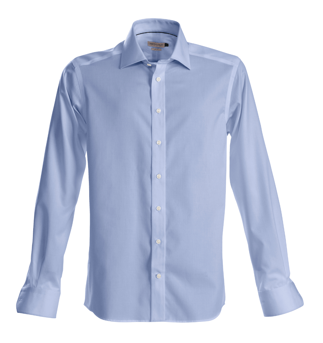 James Harvest, Green Bow Shirt, GB01 - Sky Blue (Size: M)
