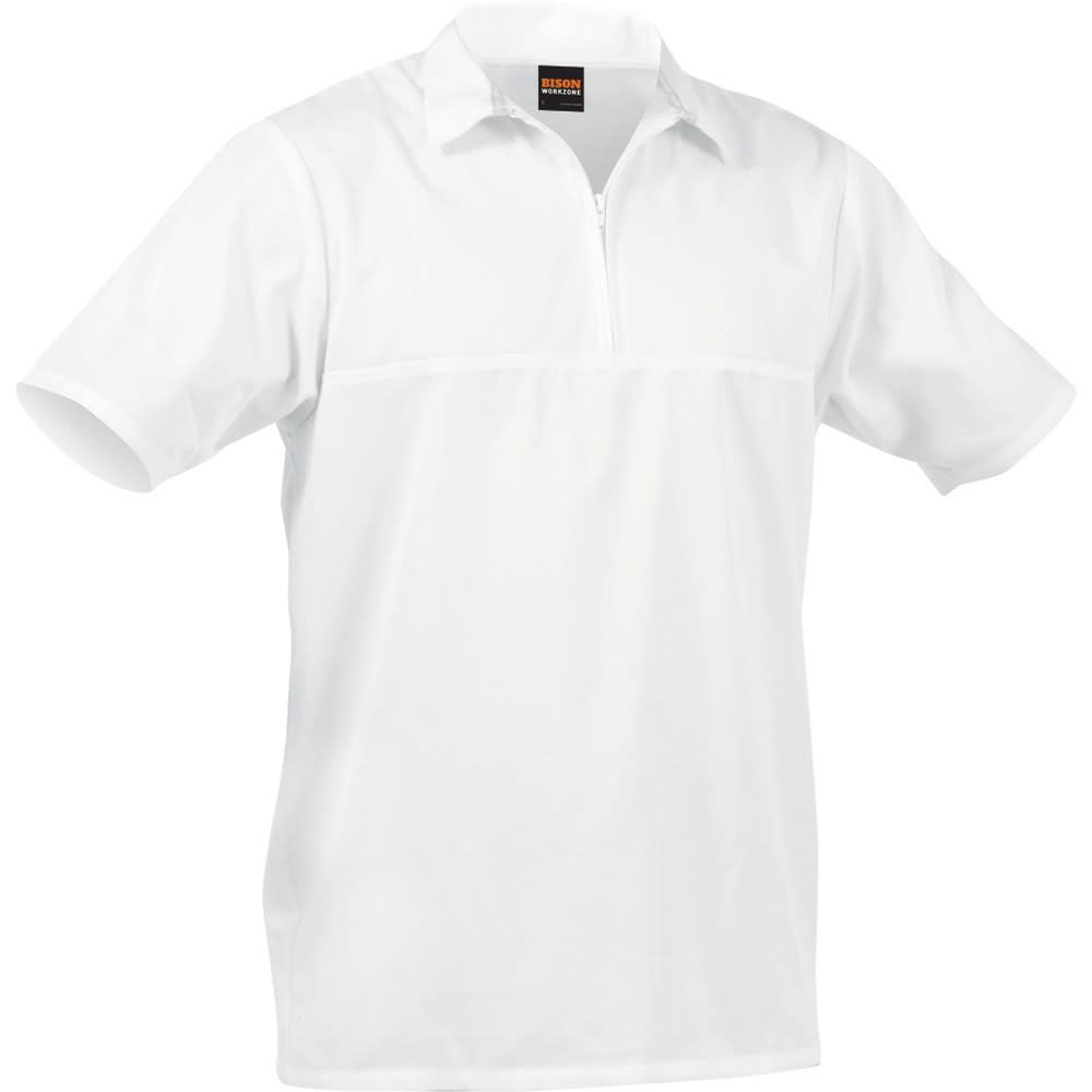 Bison, Lightweight Food Industry Jerkin - White - 2XL