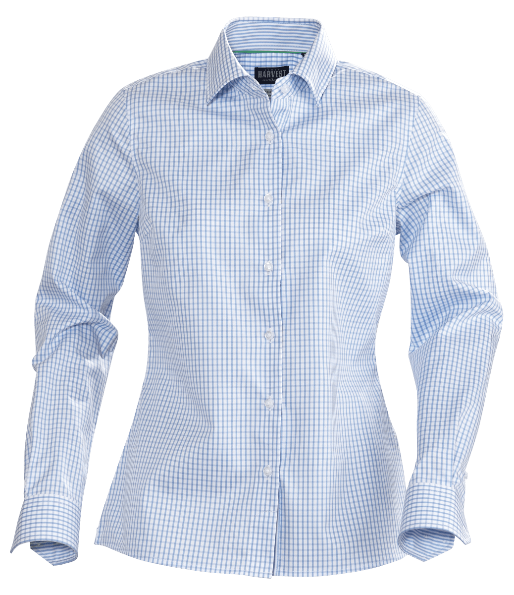 James Harvest, Women's Tribeca Shirt - Light Blue (Size: 2XL)