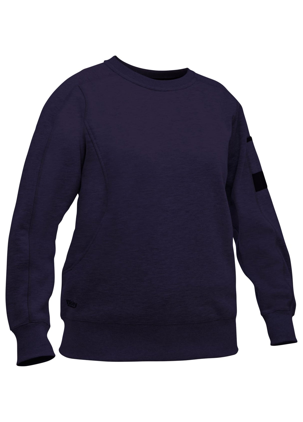 Bisley, Women's Fleece Crew Neck Jumper, BKL6723 - Navy (Size: 08)