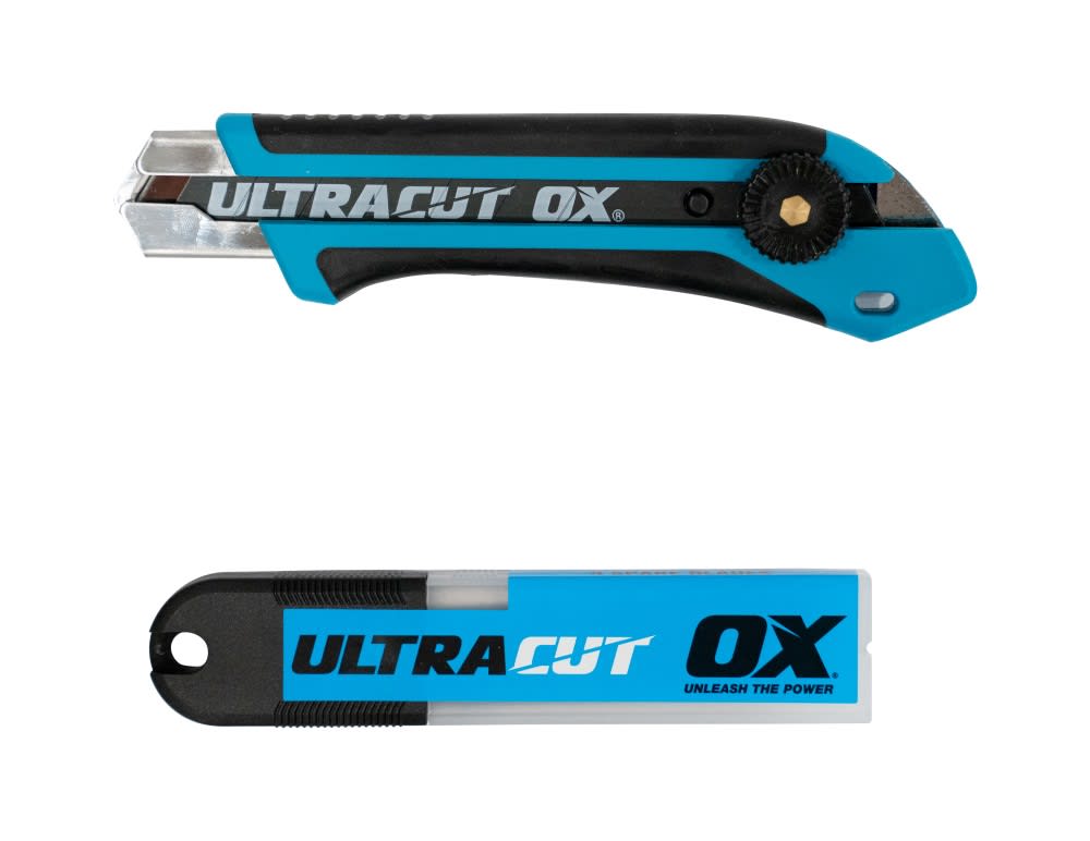 Ox Pro Snap Off Knife Combo Pack With Blades 25mm