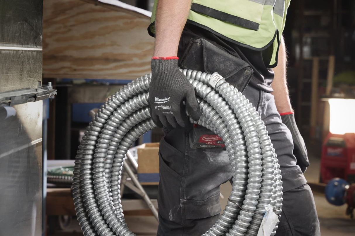 Milwaukee Cut Level 5E Nitrile Dipped Gloves (Pair) - Standard (Size: M)