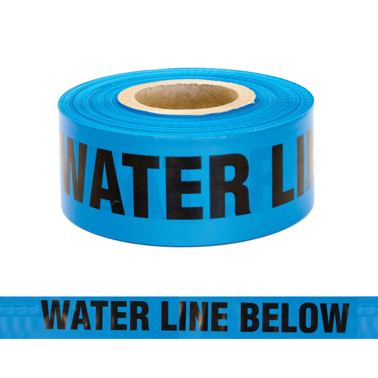 Trench Warning Tape - Water Line Below 75mm x 250m