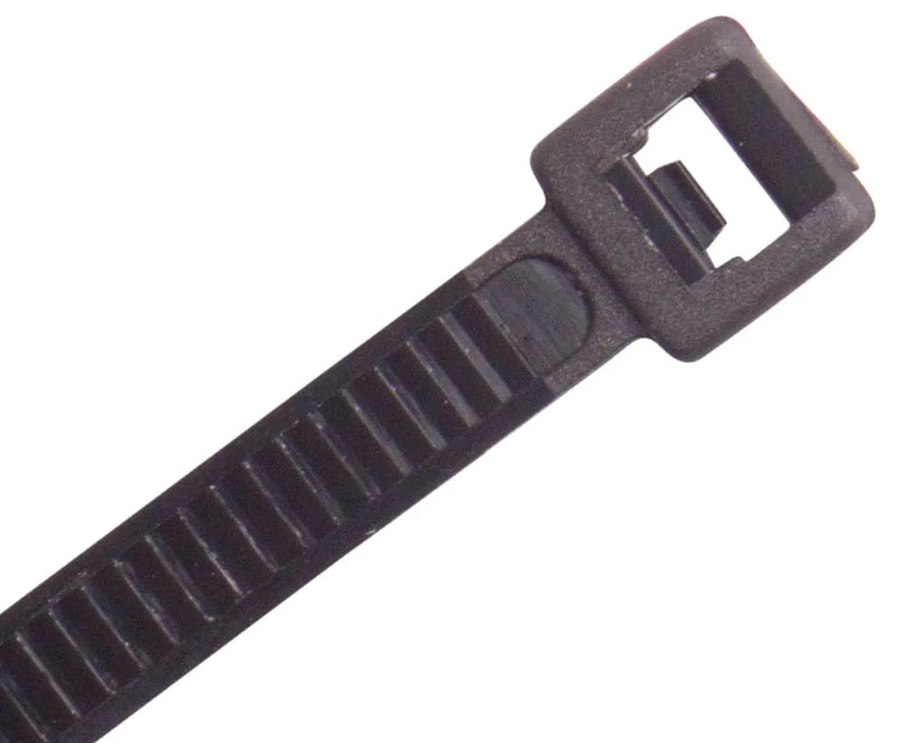 Cabac Nylon Cable Tie 200x4.8mm Releasable (Packet)