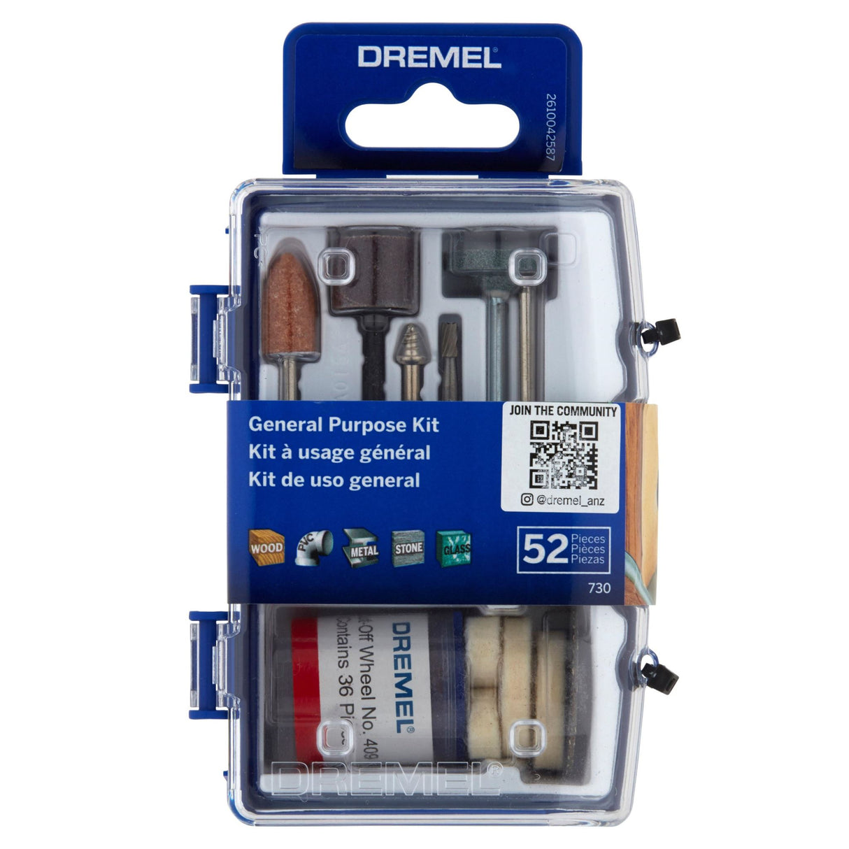 Dremel General Purpose Set - 52 Piece