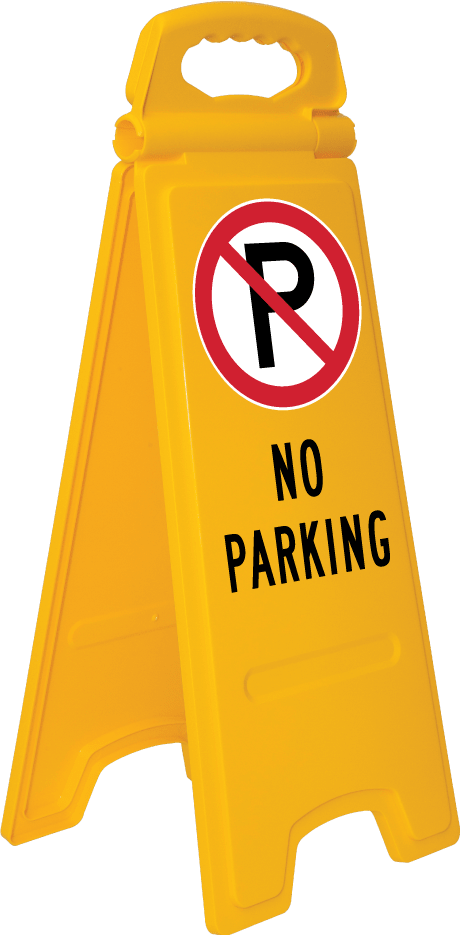 Floor Stand Sign, Prem | No Parking H670mm