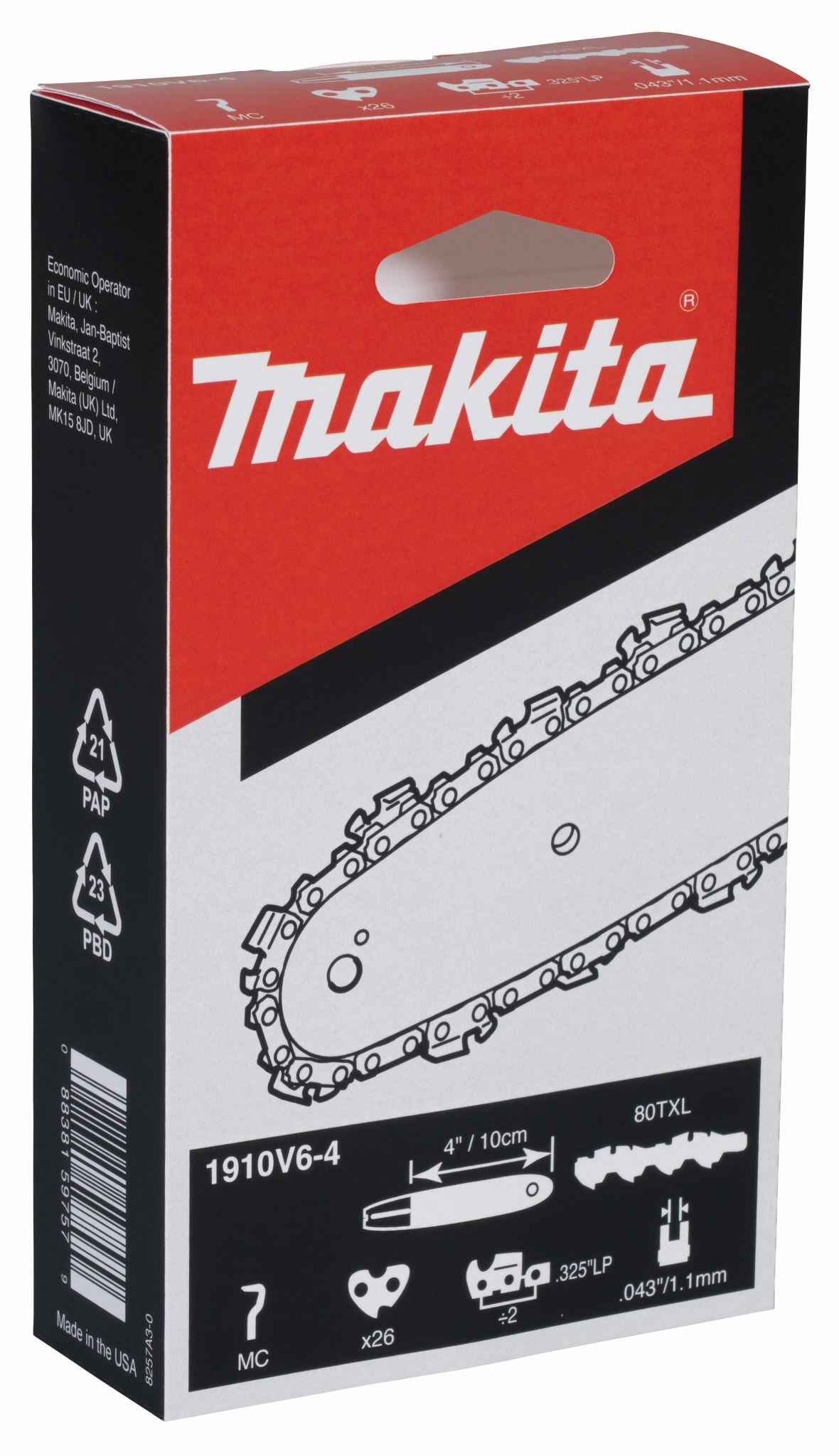 Makita 10" Pruner Chainsaw Chain