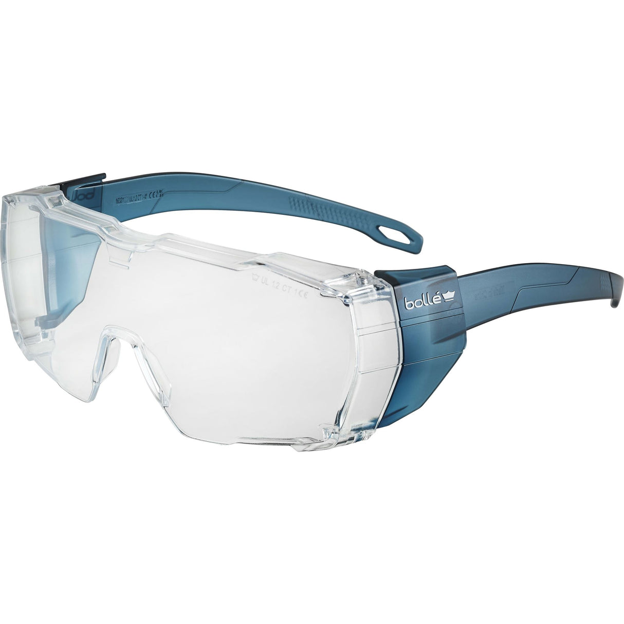 Bolle Swift OTG Safety Glasses, Clear Lens