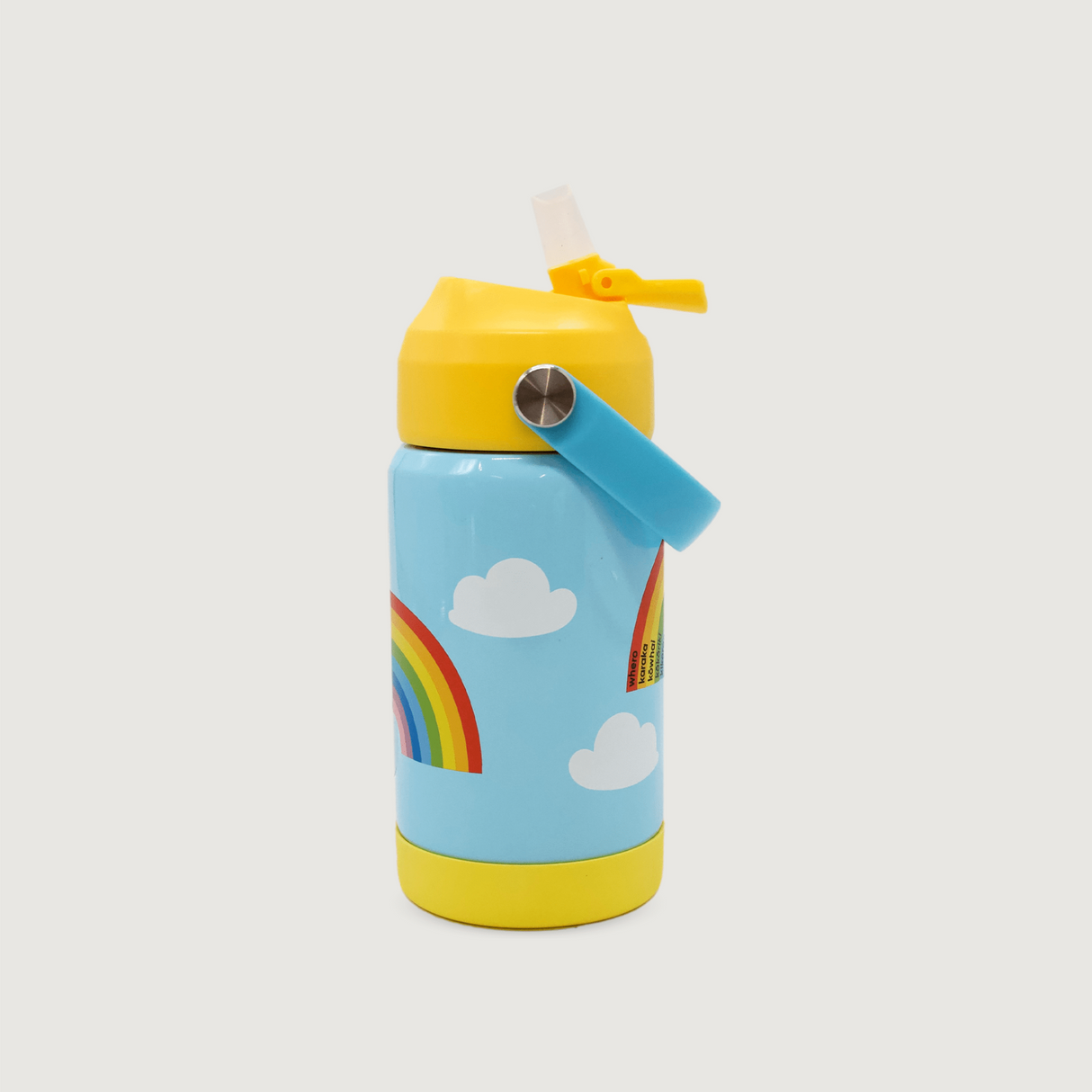 Moana Road - Kids Drink Bottle - Te Reo Maori Rainbow
