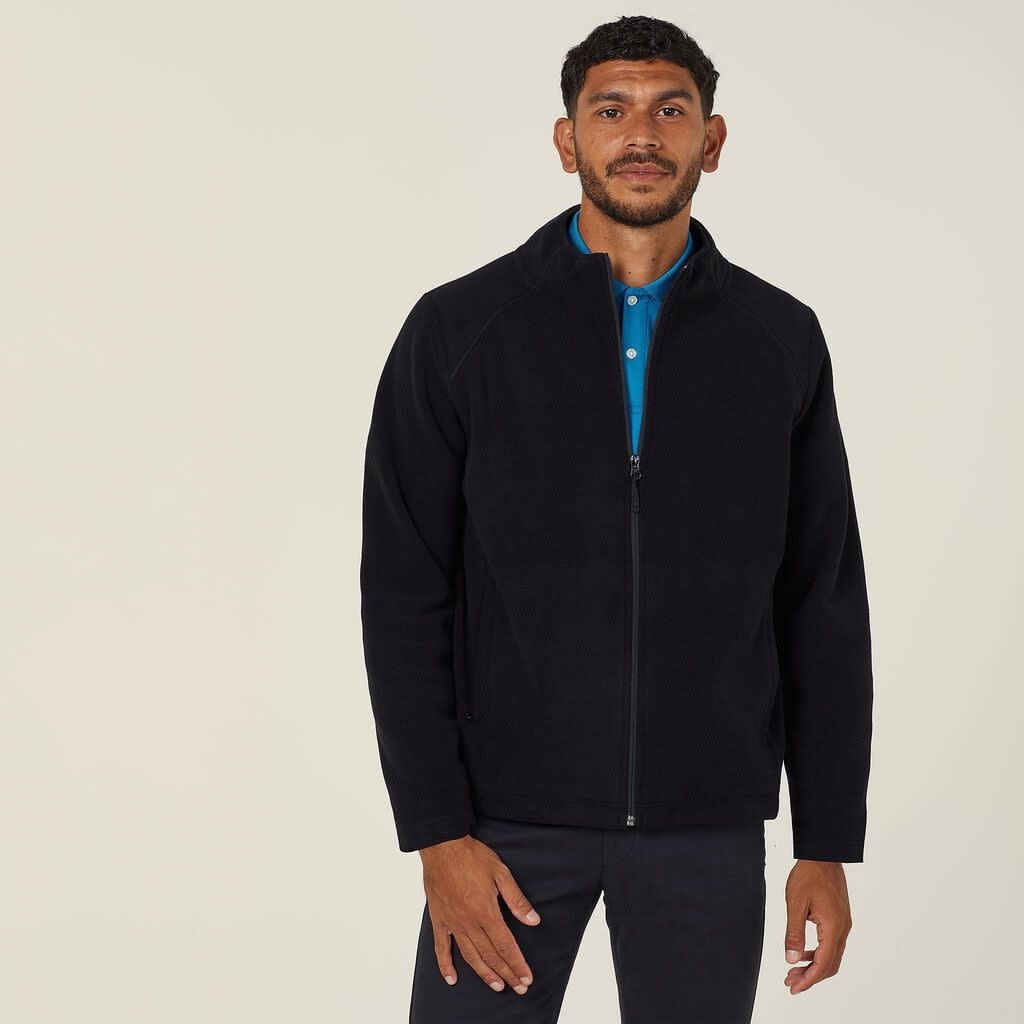NNT Polar Fleece Zip Jacket CATBEE - Black (Size: L)