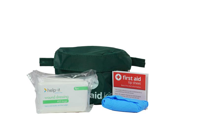 Lone Worker First Aid Kit Pouch with Belt Loops