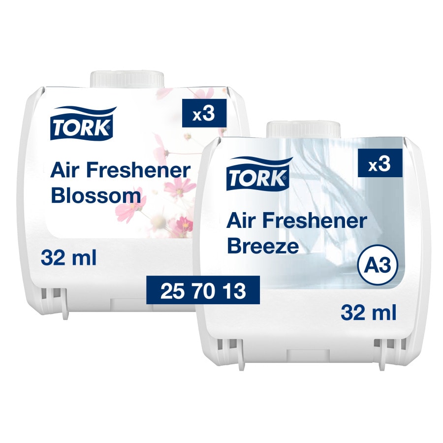 Tork A3 Constant Air Freshener Mixed Pack x6