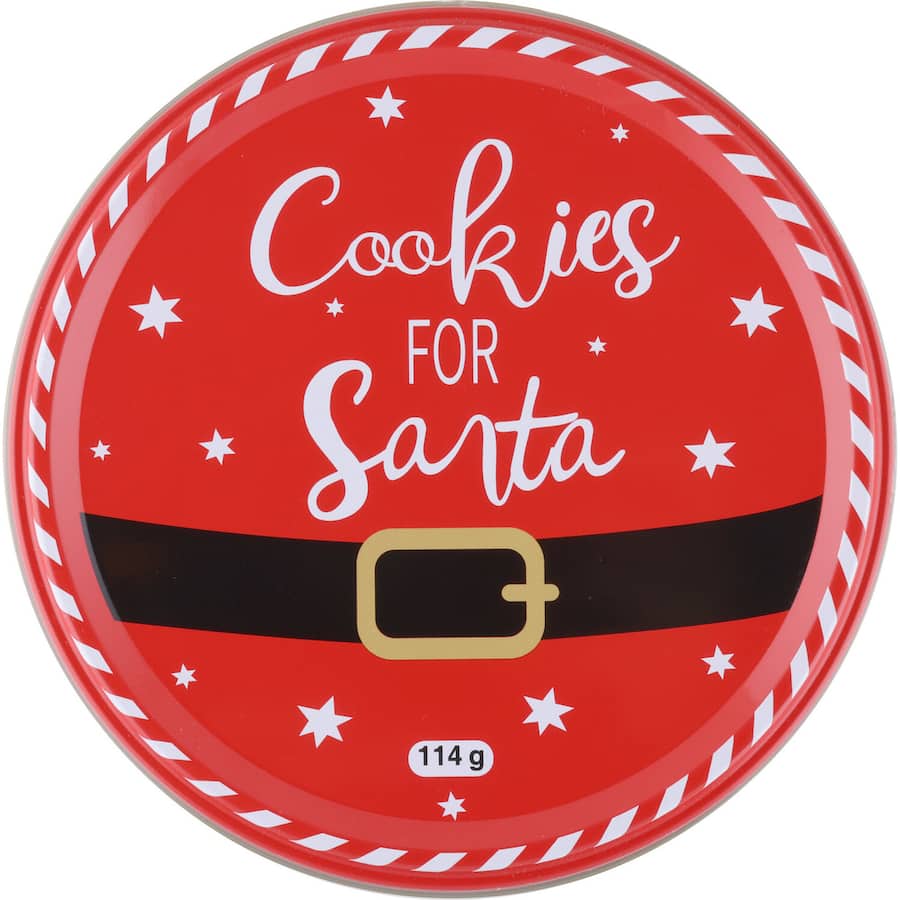 Woolworths Cookies Assorted Designs Tin 114g