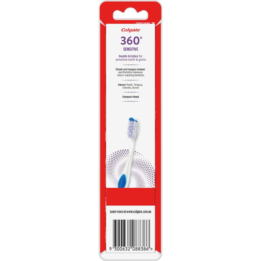 Colgate 360 Toothbrush Sensitive Pro-relief 2pack